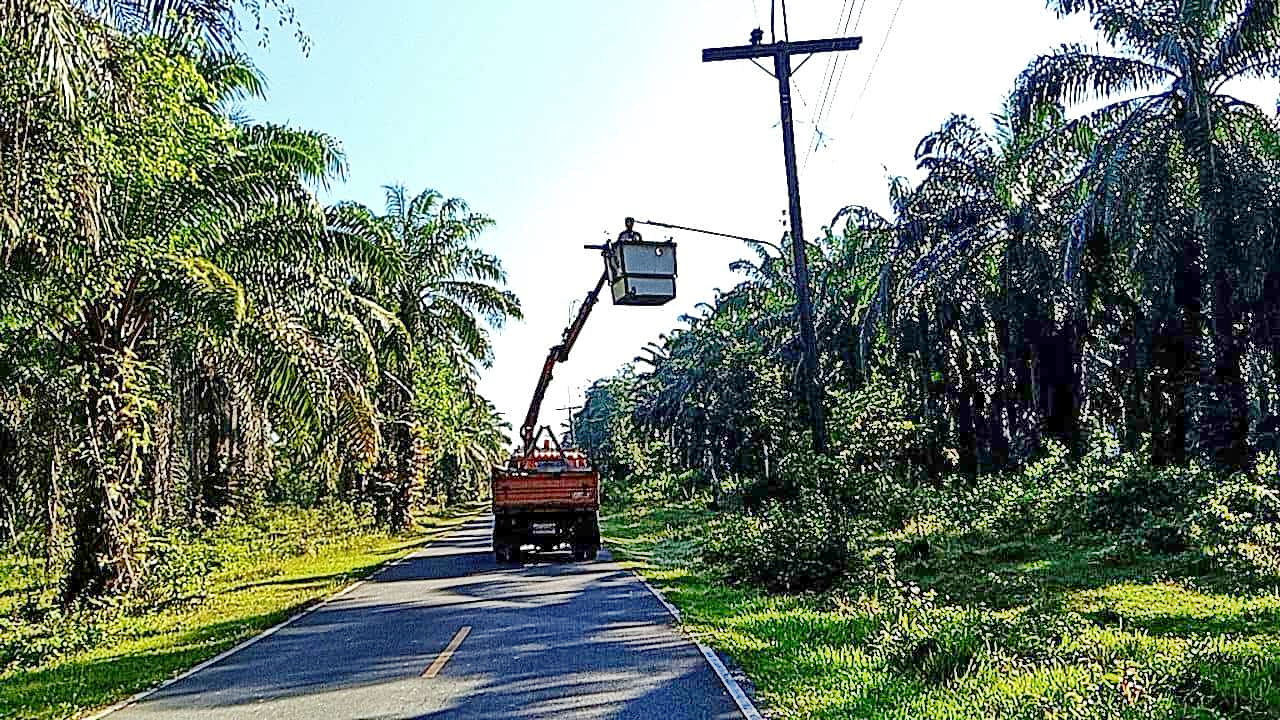 ลงพื้นที่ดำเนินการสำรวจพร้อมปรับปรุงซ่อมแซมระบบไฟฟ้า ให้สามารถใช้งานได้ตามปกติเพื่อแก้ไขปัญหาเส้นทางมืด